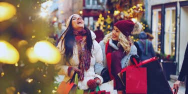 women shopping for holiday gift ideas