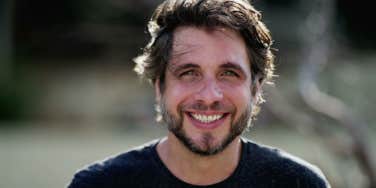 man smiling 