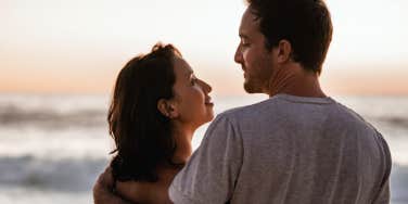 couple at the beach