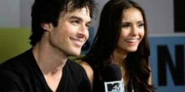 Ian Somerhalder and Nina Dobrev