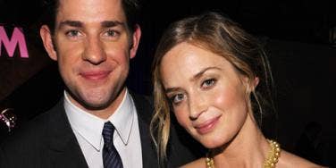 John Krasinski and Emily Blunt
