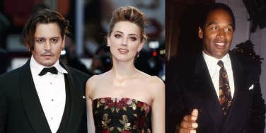 Johnny Depp, Amber Heard, and OJ Simpson