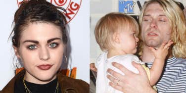 Frances Bean Cobain & Kurt Cobain