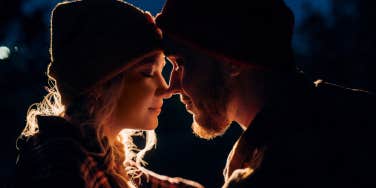 intimate couple 