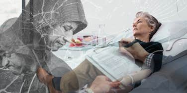 man processing his ptsd 