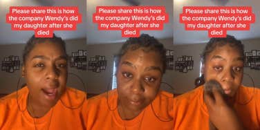 Kenyatta Mcalpine talking about what her daughter's manager said after her daughter died.