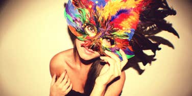 mardi gras mask