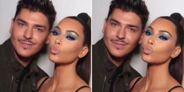 Mario Dedivanovic kim kardashian makeup artist