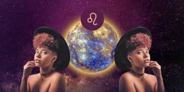 mercury, leo symbol, woman