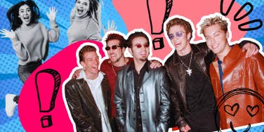 nsync with fan girls