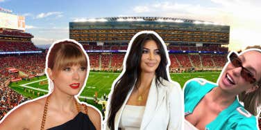 taylor swift, kim kardashian, alix earle, nfl
