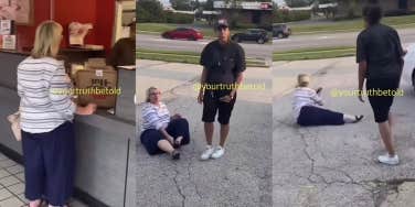 pizza hut, employee, customer 
