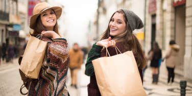 women shopping