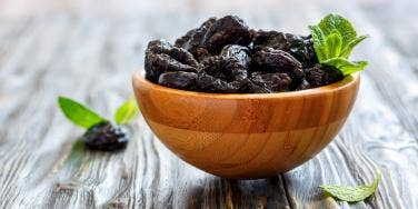 prunes in a bowl