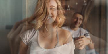 Woman being selfish about her needs
