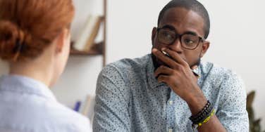 man planning petty solution after his boss made him work on vacation
