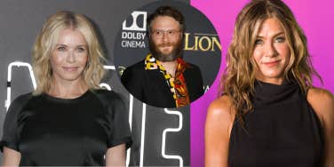 Chelsea Handler, Seth Rogen, Jennifer Aniston