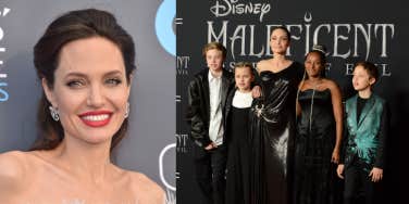Angelina Jolie, Shiloh Jolie-Pitt, Zahara Jolie-Pitt, Knox Jolie-Pitt, Vivienne Jolie-Pitt