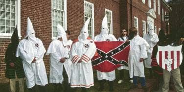 KKK rally