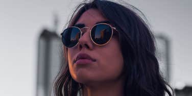 woman in sunglasses