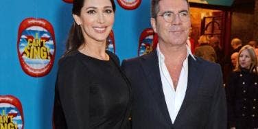 Simon Cowell and Lauren Silverman