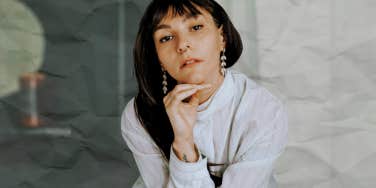 Woman with respect for herself 