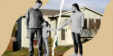 Divorce with a child in the middle