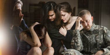 People of all walks of life with real triggers and PTSD