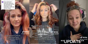 TikTok mom describing her experience