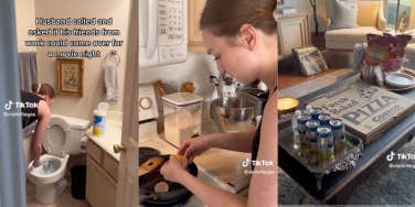 TikTok wife preparing for her husband's get-together