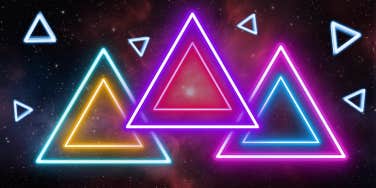 colorful triangles