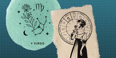 virgo zodiac constellation maiden astrology wheel
