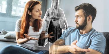 Man not hearing woman’s concerns 