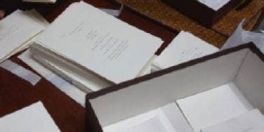 Wedding invitations
