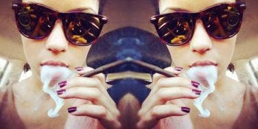 Girl Smoking