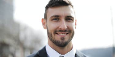 smiling man