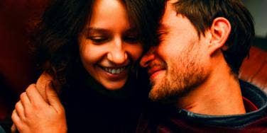 couple hugging