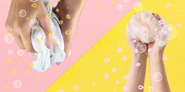 Washcloth vs Loofah