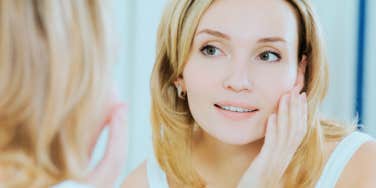 woman, face, change, diet