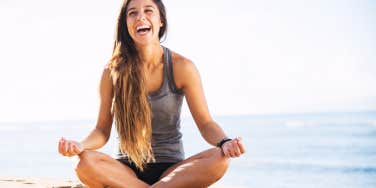 happy woman