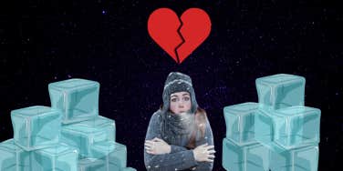 woman love runs cold