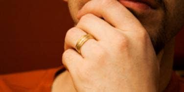 married man wedding ring