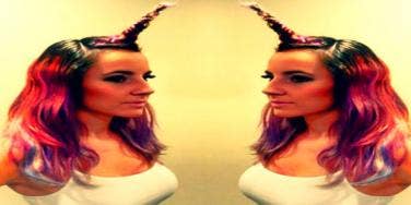 'Unicorn Horns' Are The Newest Hair Trend 'Unicorn Horns' Are The Newest Hair Trend