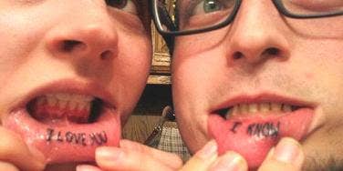 matching i love you couples tattoos matching i love you couples tattoos