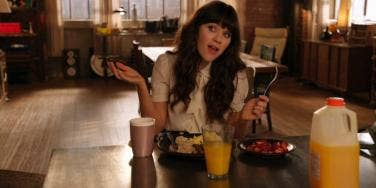 Zooey Deschanel as Jess Day in 'New Girl' Zooey Deschanel as Jess Day in 'New Girl'