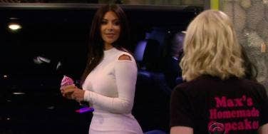 Kim Kardashian from 2 Broke Girls Kim Kardashian from 2 Broke Girls