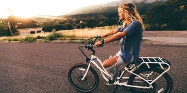 girl on bike girl on bike