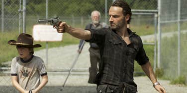 Andrew Lincoln as Rick Grimes from The Walking Dead AMC Andrew Lincoln as Rick Grimes from The Walking Dead AMC
