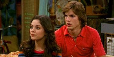 Mila Kunis and Ashton Kutcher That 70s Show Mila Kunis and Ashton Kutcher That 70s Show