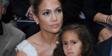 Jennifer Lopez and her daughter Jennifer Lopez and her daughter